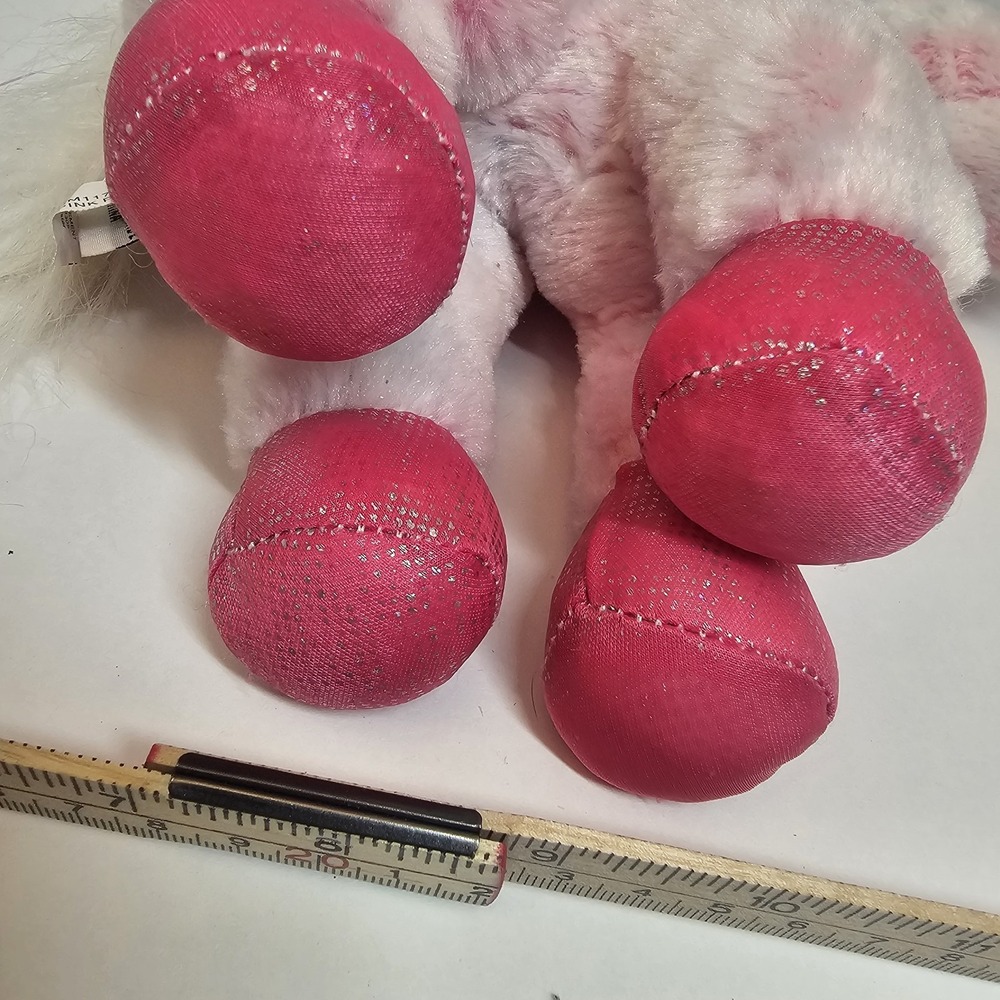 Ganz Webkinz Pink Pony HM117 Plush Stuffed Animal Toy Pink Horse, 7" No Code - Picture 9 of 10